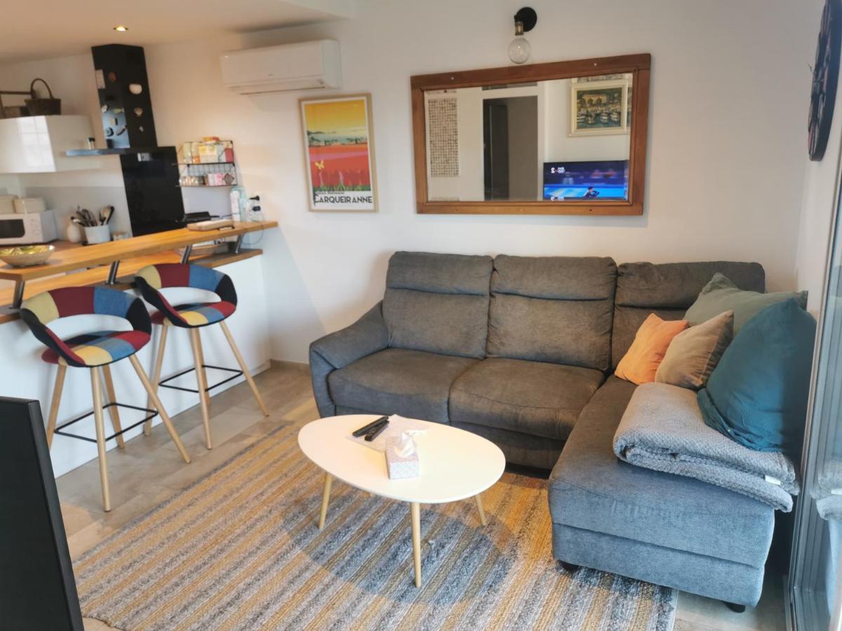 Duplex Cocooning Apartamento Carqueiranne Exterior foto